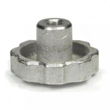 Knop tbv RVS biggenkom 26 cm