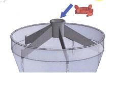 Spanbeugel tbv bigkom Maxi pan (excl. schroeven)