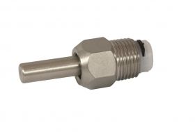 Brijbak nippel 1/2"  RVS VD 30/58 mm