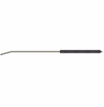 Spuitlans HD RVS gebogen 15° geïsoleerd 100 cm 1/4" bui