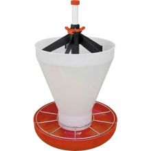 Biggenkom Maxi pan met hopper (9L pan+hopper van 21 L)