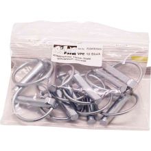 Borgpen 10 mm verzinkt (10 stuks)