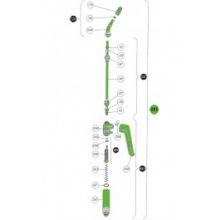 Lans compleet voor Matabi Super Green 12