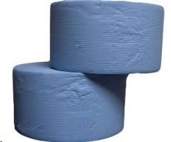Uierdoek pak 2 rol blauw
