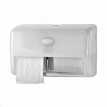 Toiletrolhouder Euro Pearl White Duo Compact Max
