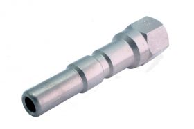 Koppeling KEW 1/4" binnendraad rvs