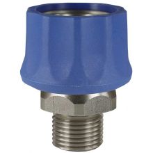 Koppeling ST-3100 3/8 AG Blauw