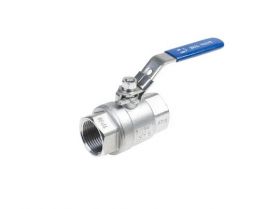 Hoge druk kogelkraan 3/8"F 140 bar