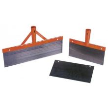 Meststeekschuif / betonschraper metaal 30 cm "zonder steel"