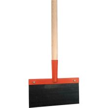 Meststeekschuif / betonschraper metaal 30 cm met steel